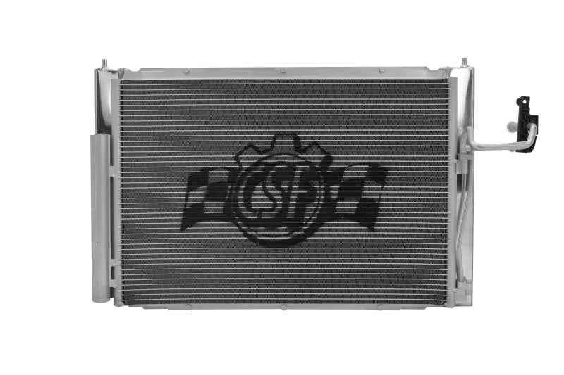 G37 Radiator CSF 370Z / G37 1 Row Triple Pass Aluminum Radiator & Condenser- Manual