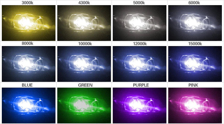 Led Color 8000k 8000K HID BULB XENON D2S